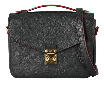 Pochette Metis, £1,500, Handbags, Navy, Leather, Front view